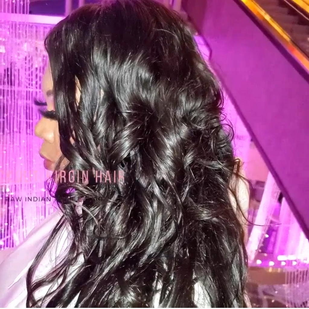 Raw Wavy Seamless Clip In Hair Extensions