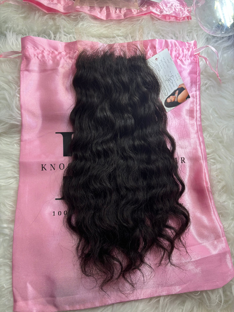 Loose Steamed Curly HD Lace Closure