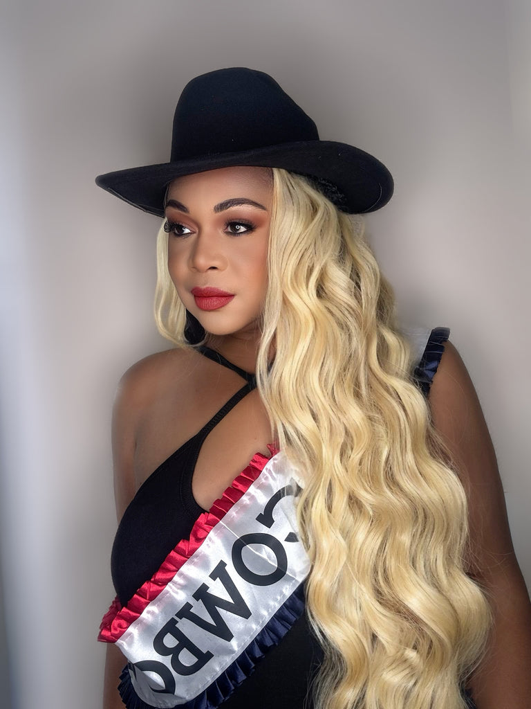 Raw Indian Natural Wavy Blonde Hair Bundles