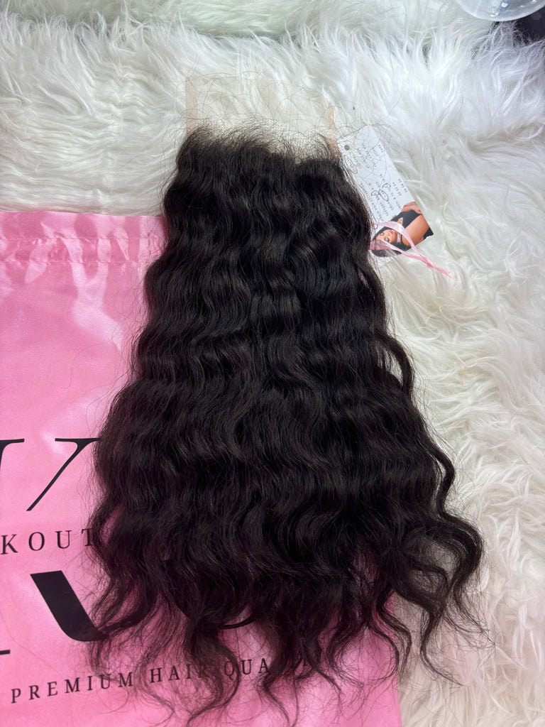 Loose Steam Curly HD Lace Closure